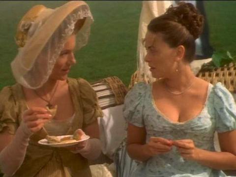woman and Polly Walker as a Jane openly in love with a man hurting her woman and Polly Walker as a Jane openly in love with a man hurting her